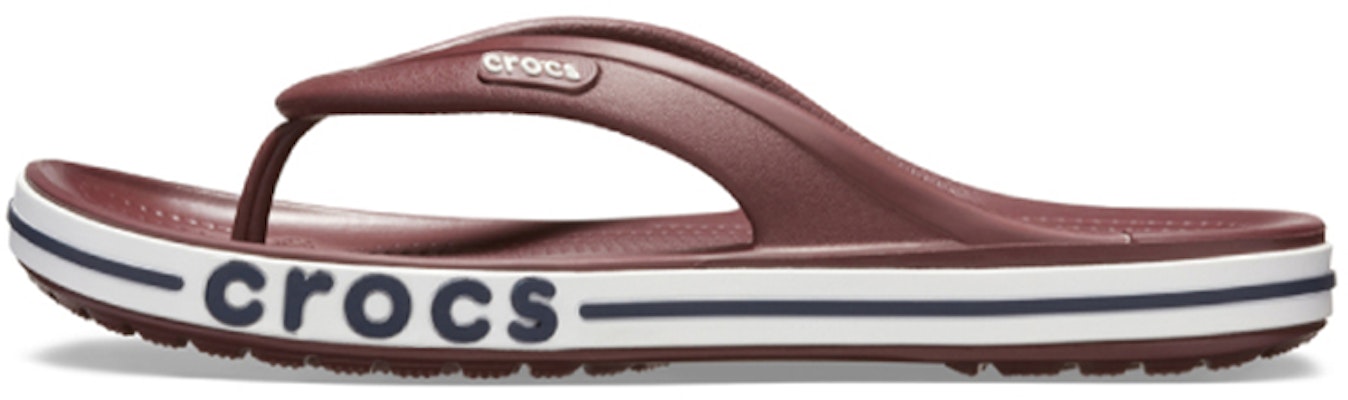 (Women) Crocs Bayaband Flip 'Brown' 205393-6RG Buy (Women) Crocs Bayaband Flip 'Brown' 205393-6RG