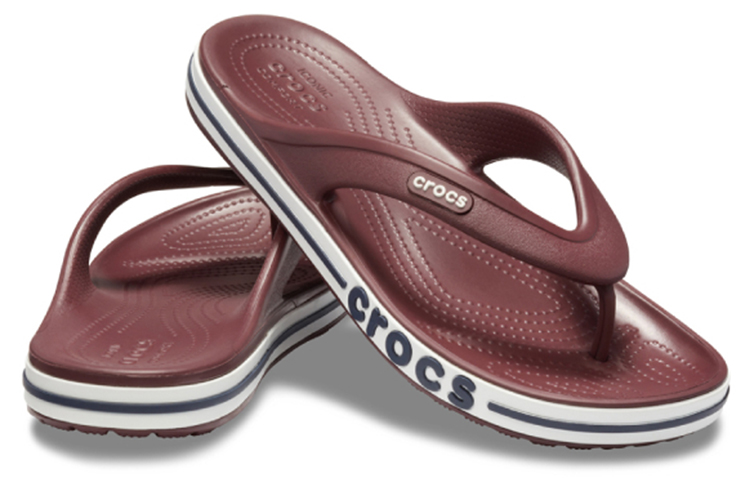 Shop (Women) Crocs Bayaband Flip 'Brown' 205393-6RG