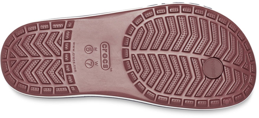 (Women) Crocs Bayaband Flip 'Brown' 205393-6RG Sizing (Women) Crocs Bayaband Flip 'Brown' 205393-6RG