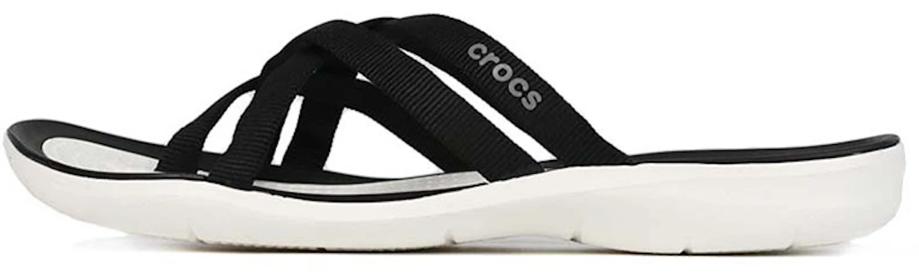 (W) Sandales et Claquettes Crocs Plage et Piscine ''Noir Blanc'' 205479-066 Buy (W) Sandales et Claquettes Crocs Plage et Piscine ''Noir Blanc'' 205479-066
