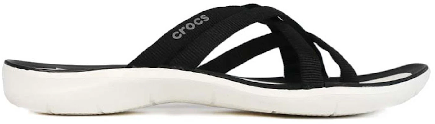 (W) Sandales et Claquettes Crocs Plage et Piscine ''Noir Blanc'' 205479-066 Order (W) Sandales et Claquettes Crocs Plage et Piscine ''Noir Blanc'' 205479-066