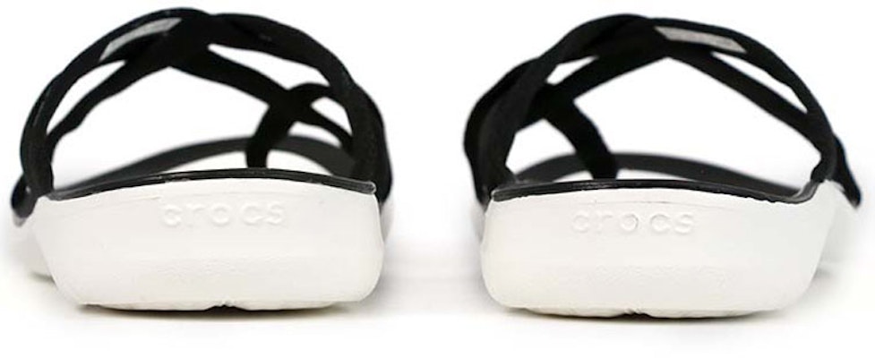 (Women) Crocs Beach & Pool SlidesSlippers 'Black White' 205479-066 Shop (Women) Crocs Beach & Pool SlidesSlippers 'Black White' 205479-066