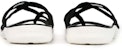 (W) Selipar Crocs Pantai & Kolam 'Hitam Putih' 205479-066