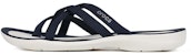 (Women) Crocs Beach & Pool SlidesSlippers 'Dark Blue White' 205479-462