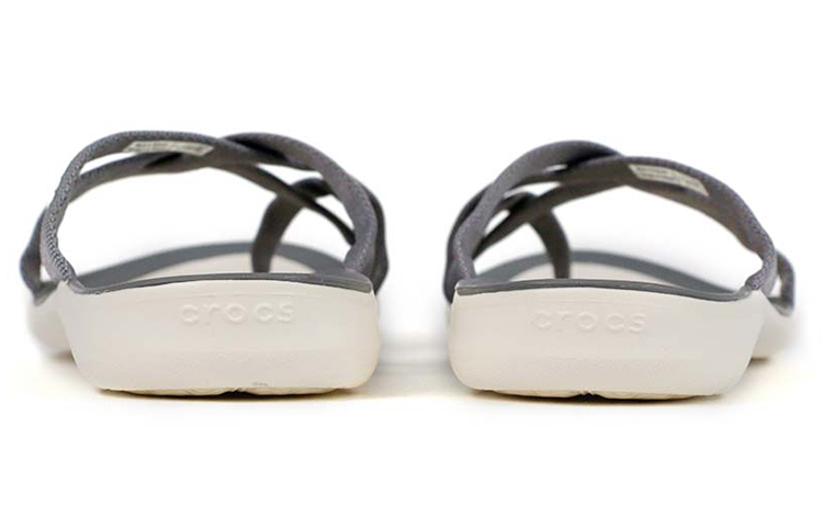 Lookbook (W) Sandal Crocs Pantai & Kolam 'Abu-Abu' 205479-0CT