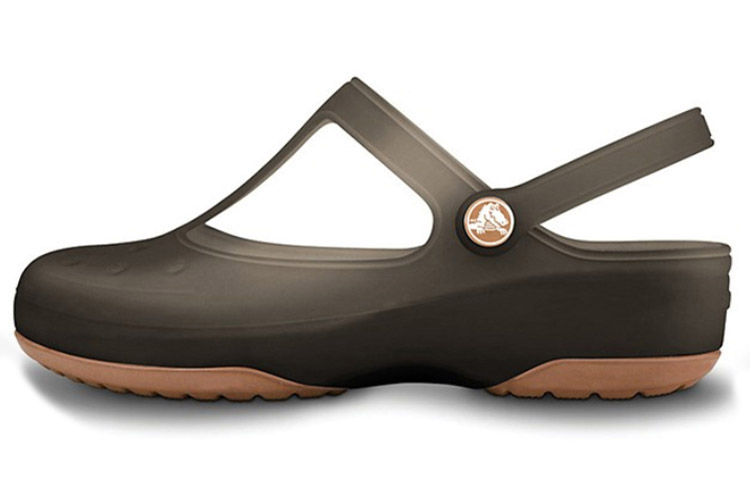 (Women) Crocs Beach Coffee Sandals 11209-25M