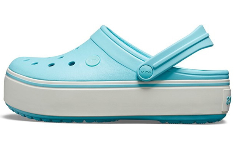 (Women) Crocs Beach ice blue Sandals 205434-4JE