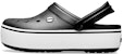 (W) Sandal Pantai Crocs Hitam Putih 205434-066