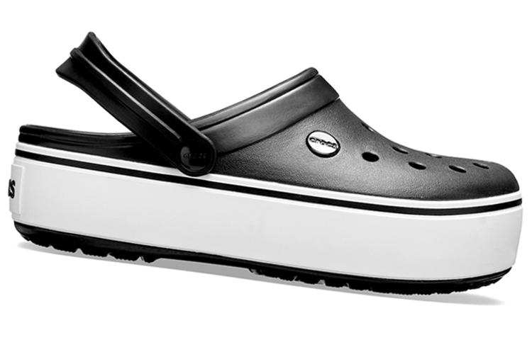 Order (W) Sandal Pantai Crocs Hitam Putih 205434-066