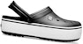 (W) Sandal Pantai Crocs Hitam Putih 205434-066