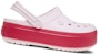 (W) Sandal Pantai Crocs Ungu Merah 205434-6QB