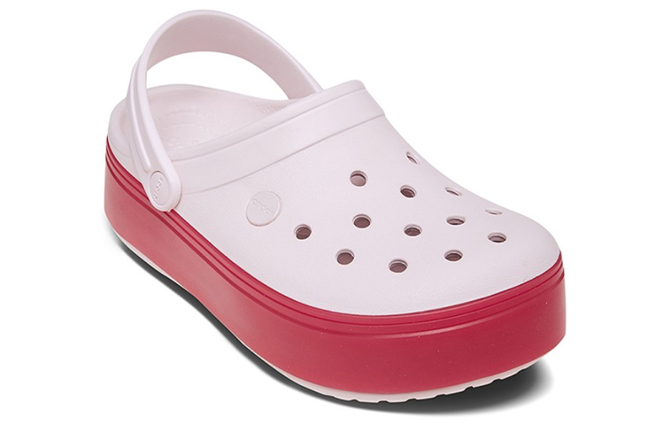 Lookbook (W) Sandal Pantai Crocs Ungu Merah 205434-6QB