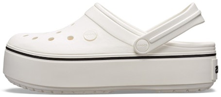 (Women) Crocs Beach White Sandals 205434-143 (Women) Crocs Beach White Sandals 205434-143