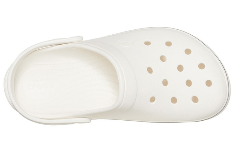 Lookbook (W) Sandal Crocs Putih Pantai 205434-143