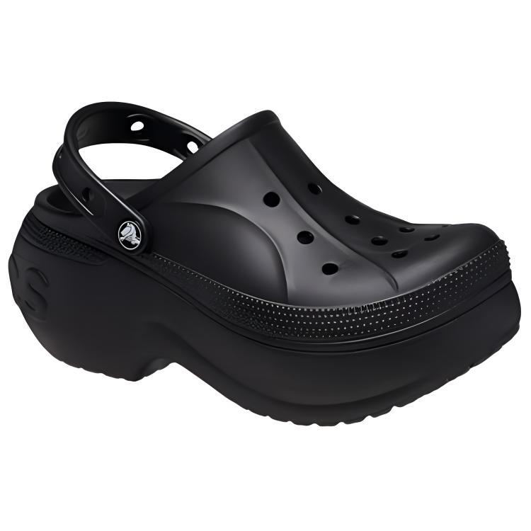 Shop (W) Crocs Bella Sabot Noir 210062-001