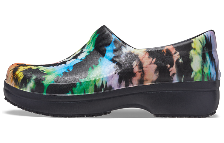 (Women) Crocs Bistro Pro II Graphic 'Black Green' 205385-001