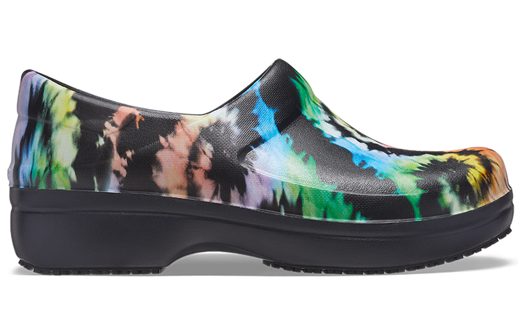 Order (Women) Crocs Bistro Pro II Graphic 'Black Green' 205385-001