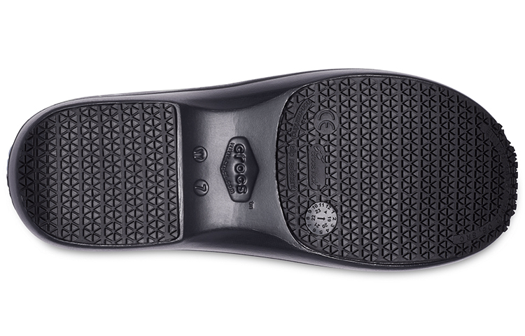 Sizing (Women) Crocs Bistro Pro II Graphic 'Black Green' 205385-001
