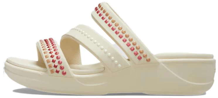 women-crocs-boca-gems-srappy-wedge-sandals-white-red-209293