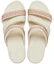 Shop (W) Crocs Boca 宝石带扣坡跟凉鞋 '白红' 209293