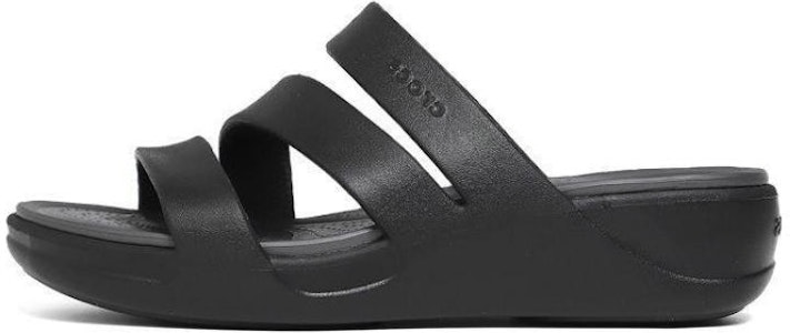 (W) Crocs 波卡带扣楔形凉鞋 '黑色' 207434-001 Buy (W) Crocs 波卡带扣楔形凉鞋 '黑色' 207434-001