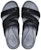 (W) Crocs Boca Strappy Wedge Sandals 'Hitam' 207645-001