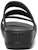 (W) Crocs Boca Strappy Wedge Sandals 'Hitam' 207434-001