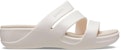 (W) Crocs Boca Strappy Wedge Sandals 'Putih' 207434-159