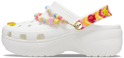 (Women) Crocs Breathable White Sandals 206984-94S (Women) Crocs Breathable White Sandals 206984-94S