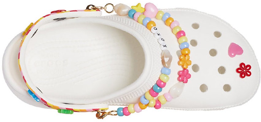 (Women) Crocs Breathable White Sandals 206984-94S Shop (Women) Crocs Breathable White Sandals 206984-94S