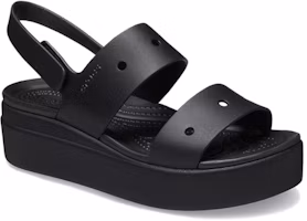 Purchase (Women) Crocs Brooklyn 4U Sandal 'Black' 210676-001