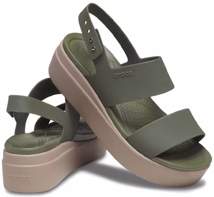 (W) Crocs Brooklyn 'Olive Ringkas' 206453-31G Shop (W) Crocs Brooklyn 'Olive Ringkas' 206453-31G