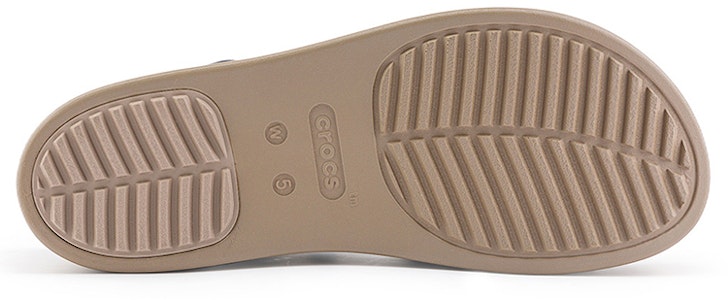 Crocs卡羅奇 布魯克林一字帶坡跟涼鞋 女款 黑 Details for Crocs卡羅奇 布魯克林一字帶坡跟涼鞋 女款 黑