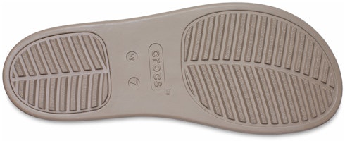 (W) Crocs布鲁克林脚踝系带坡跟凉鞋'奶油白棕色' 209406-2DS Details for (W) Crocs布鲁克林脚踝系带坡跟凉鞋'奶油白棕色' 209406-2DS