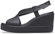 (W) Crocs Brooklyn Cozy Sandal Sukan Hitam Anti-Licin 206222-060