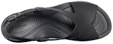 Shop (W) Crocs Brooklyn Cozy Sandal Sukan Hitam Anti-Licin 206222-060