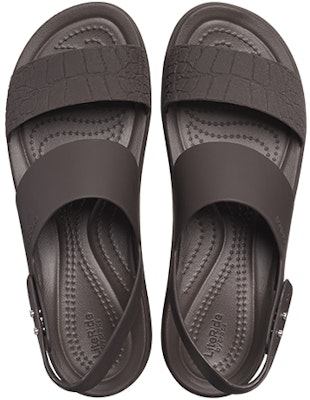 (W) Crocs Brooklyn Croco Low Espresso Sandal 'Coklat' 208585-206 Shop (W) Crocs Brooklyn Croco Low Espresso Sandal 'Coklat' 208585-206