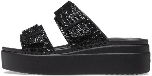 (W) Crocs Brooklyn Brillo Hebilla 'Negro' 209361 Buy (W) Crocs Brooklyn Brillo Hebilla 'Negro' 209361