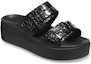 Lookbook (W) Crocs Brooklyn Croco Shine Buckle 'Hitam' 209361