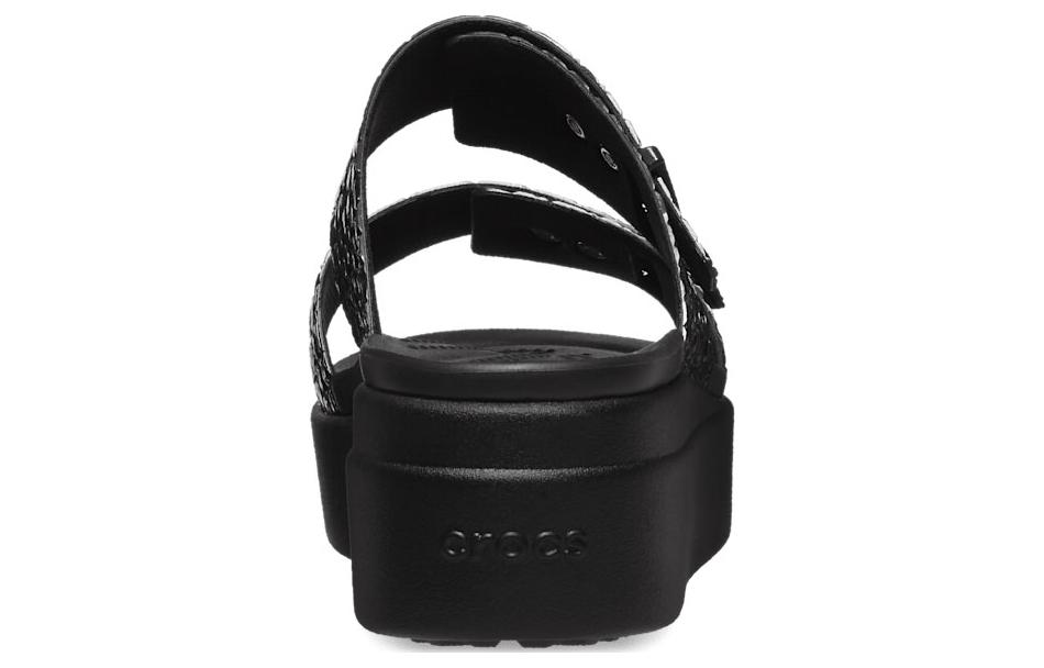 Purchase (Women) Crocs Brooklyn Croco Shine Buckle 'Black' 209361