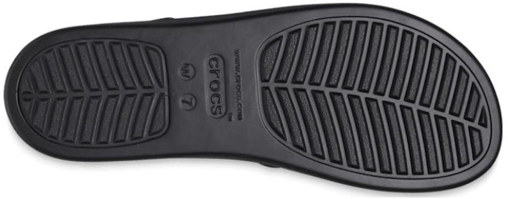 (Women) Crocs Brooklyn Croco Shine Low Wedge 'Black' 209360 Details for (Women) Crocs Brooklyn Croco Shine Low Wedge 'Black' 209360