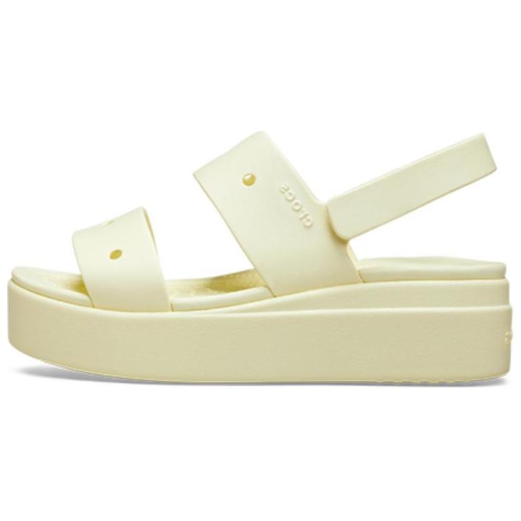 (Women) Crocs Brooklyn EVA Platform Sandals Yellow (). 210676-76O