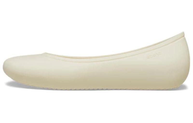(Women) Crocs Brooklyn Flat 'White' 209384-160