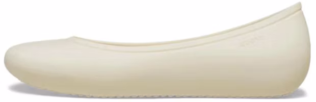 (Women) Crocs Brooklyn Flat 'White' 209384-160 (Women) Crocs Brooklyn Flat 'White' 209384-160