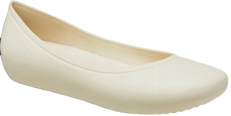 (W) Crocs Brooklyn Flat 'Putih' 209384-160 Lookbook (W) Crocs Brooklyn Flat 'Putih' 209384-160