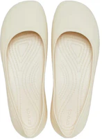 Purchase Crocs卡駱馳 素面圓頭 休閒單鞋 女款 白色