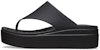 (W) Crocs Brooklyn Flip 'Hitam' 208727-001