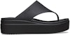 (W) Crocs Brooklyn Flip 'Hitam' 208727-001