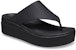 (W) Crocs Brooklyn Flip 'Hitam' 208727-001