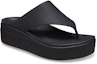Lookbook (W) Crocs Brooklyn Flip 'Hitam' 208727-001